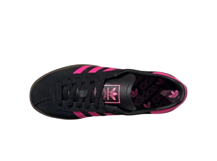 Аdidas Originals Munchen Stylish and Comfortable Sneakers, Unisex, Black/Pink Black powder — изображение 5