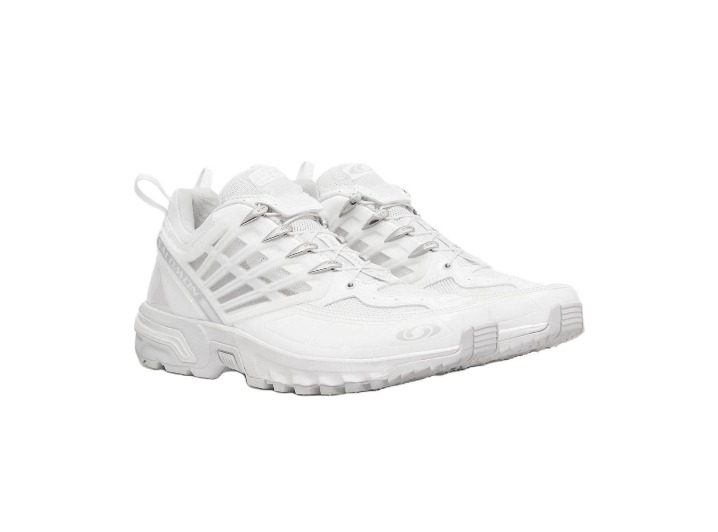 MM6 Maison Margiela x Salomon ACS Pro: Белые кроссовки-гибрид — изображение 3