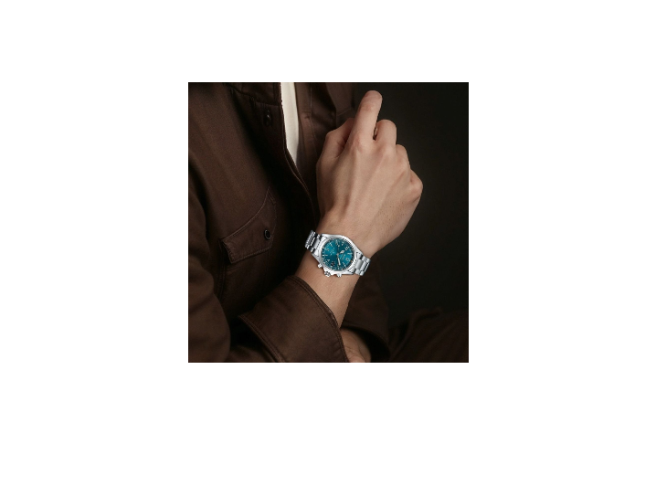 SEIKO — мужские часы, автоматический/ручной механический механизм, Navy Blue Dial, 39.5мм — изображение 4