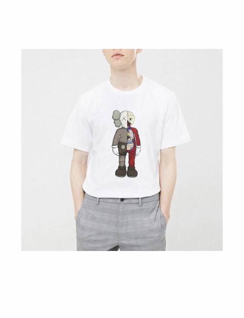 UNIQLO x KAWS Limited Edition Doll Print Short-Sleeve T-Shirt, Unisex, White — изображение 3