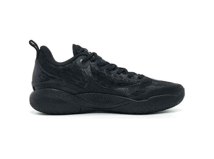 Rigorer AR2 "Black Serpent" — мужские баскетбольные кроссовки, Black/Dark Purple — изображение 6