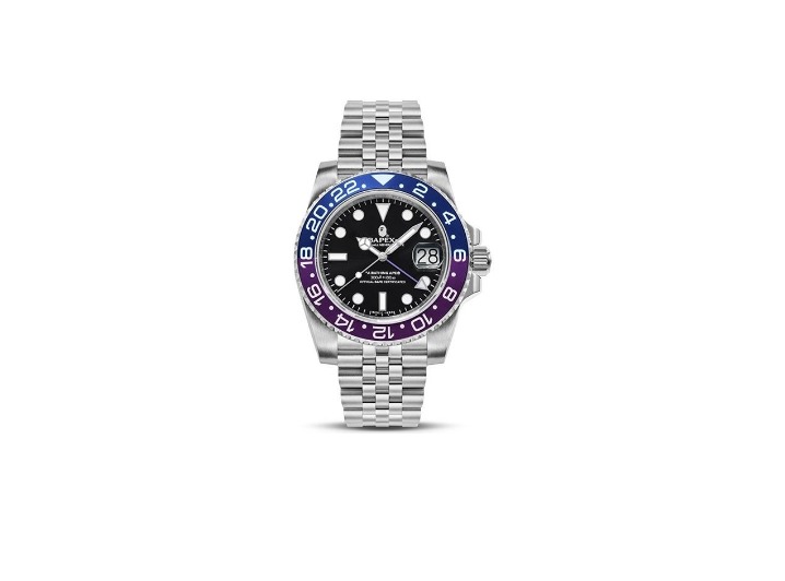 A BATHING APE TYPE 2 BAPEX: Сине-фиолетовые часы с кварцевым механизмом — изображение 3