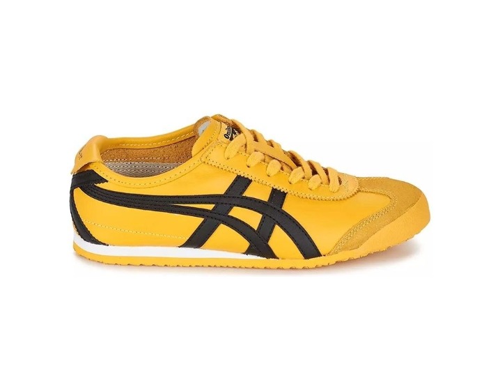 Onitsuka Tiger MEXICO 66 Retro Sporty Low-Top Casual Shoes, Unisex, Yellow — изображение 4