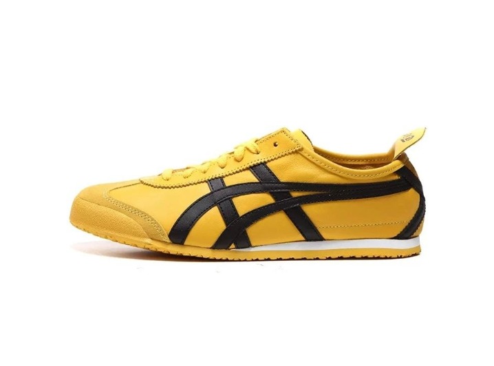 Onitsuka Tiger MEXICO 66 Retro Sporty Low-Top Casual Shoes, Unisex, Yellow