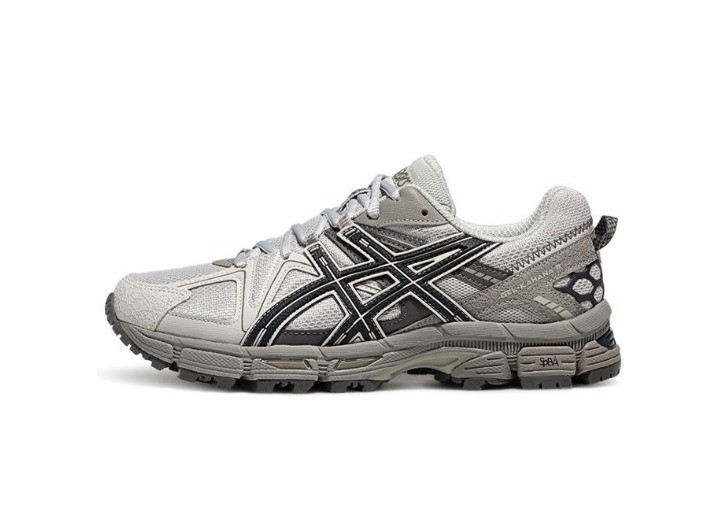 ASICS Gel-Kahana 8: Унисекс-кроссовки в серо-синем цвете