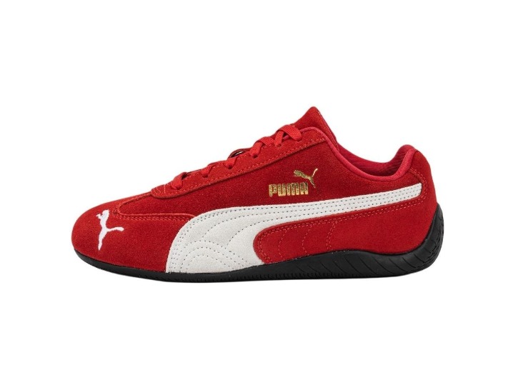 PUMA Speedcat OG: Детские низкие кеды в красном цвете