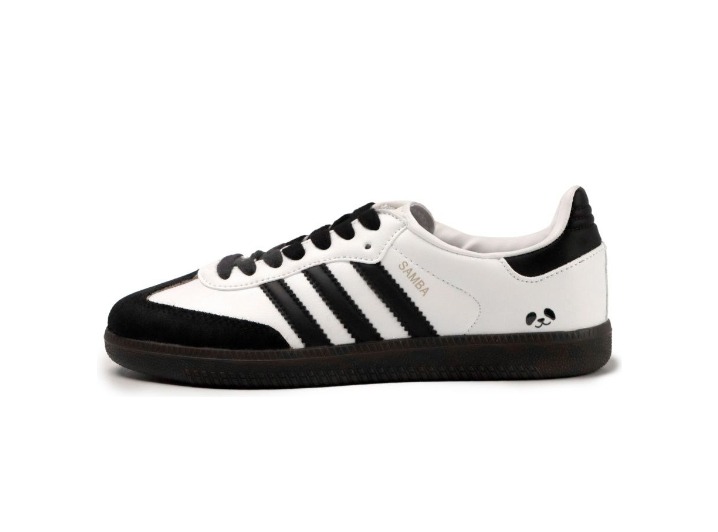 Аdidas Originals SAMBA OG Panda: Унисекс-кроссовки в чёрно-белом цвете