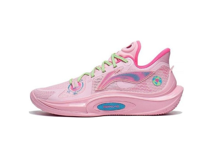 Li-Ning Sonic 11: Мужские баскетбольные кроссовки в розовом цвете