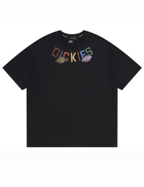 Dickies: Чёрная футболка с 3D-объёмной вышивкой — изображение 6