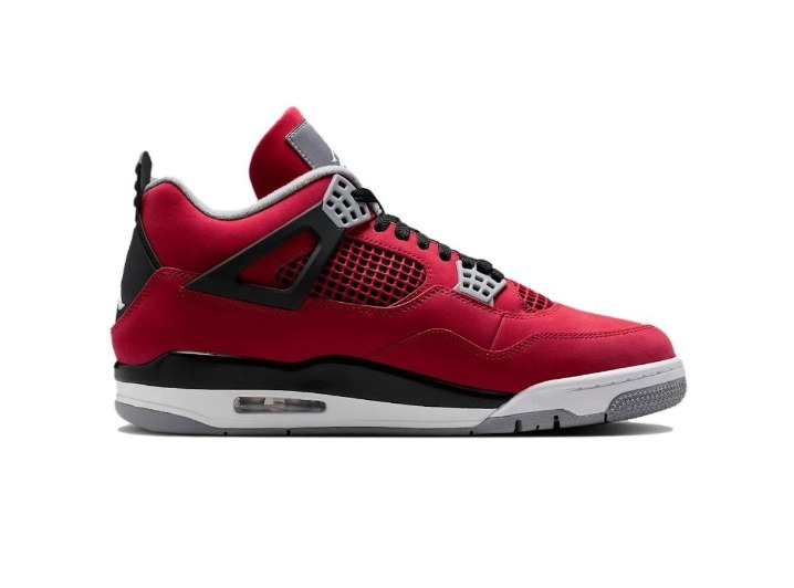 Jordan Air Jordan 4 Retro "Toro Bravo": Мужские баскетбольные кроссовки в красном цвете — изображение 6