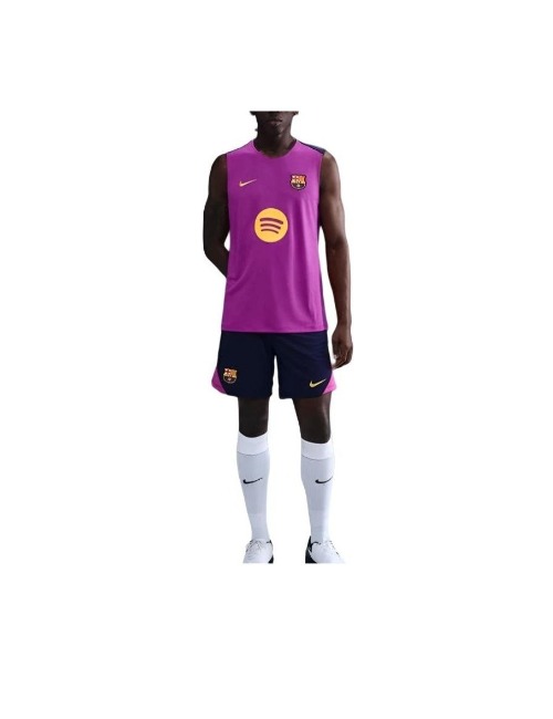 Nike Dri-FIT FC Barcelona: Мужская футболка без рукавов в фиолетовом цвете — изображение 6