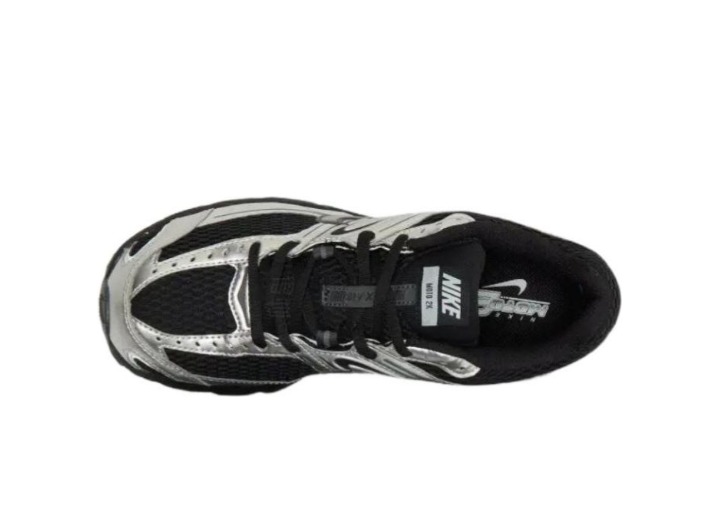 Nike Air Max Moto 2K Comfortable Fabric Low-Top Casual Shoes for Women, Black and Silver — изображение 5