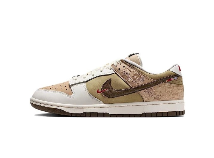 Nike Dunk Pegasus Pack: Мужские кроссовки в бежевом цвете к Году Лошади