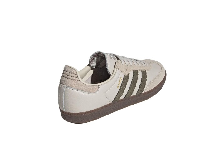 adidas Originals SAMBA OG: Унисекс-кроссовки в коричнево-хаки гамме — изображение 4
