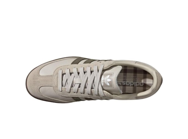 adidas Originals SAMBA OG: Унисекс-кроссовки в коричнево-хаки гамме — изображение 6