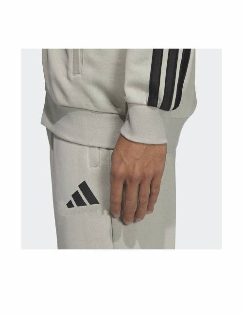 adidas: Спортивный костюм с воротником-стойкой в цвете Pearl Ash — изображение 6