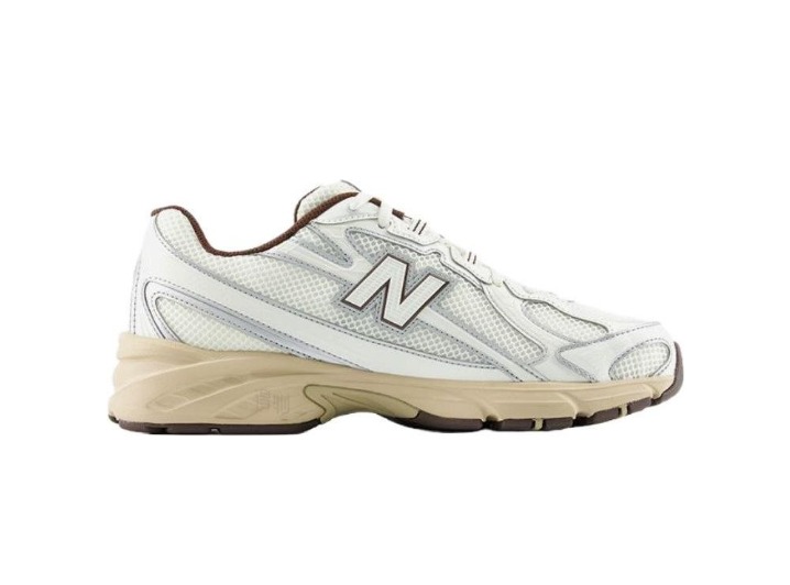 New Balance 740: Унисекс-кроссовки в цвете Off-White — изображение 4