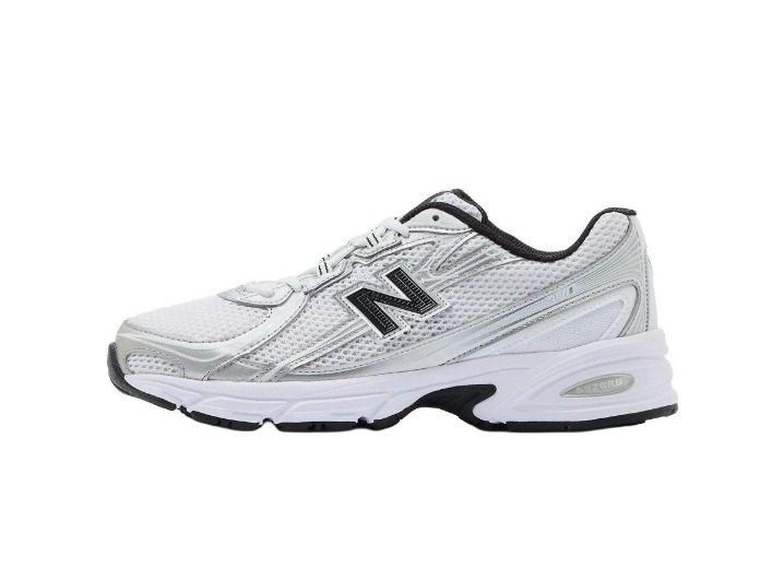 New Balance NB 740 Soft and Comfortable Low-Top Casual Urban Commuting Running Shoes, Unisex, White