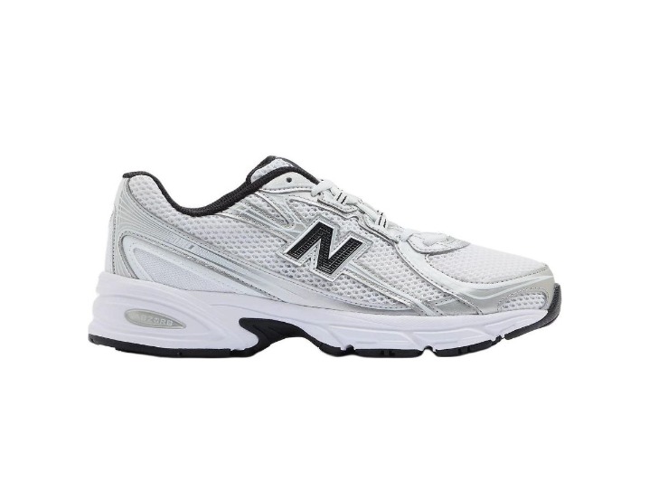 New Balance NB 740 Soft and Comfortable Low-Top Casual Urban Commuting Running Shoes, Unisex, White — изображение 5
