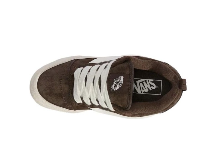 Vans Knu Skool: Унисекс-кроссовки в коричневом цвете — изображение 2