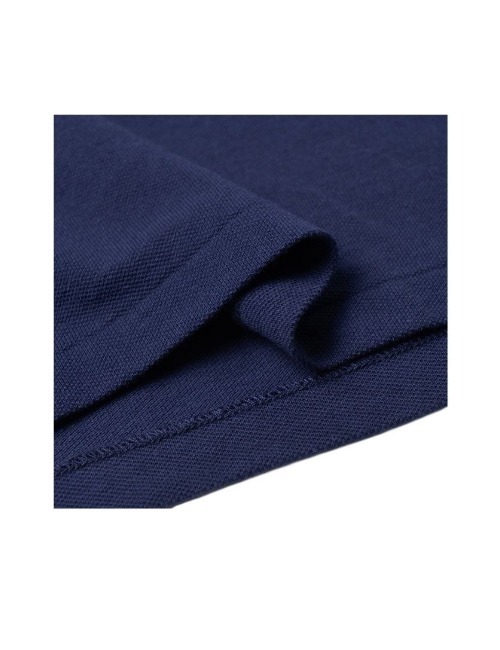 Polo Ralph Lauren SS22: Детская футболка с вышитым логотипом, тёмно-синяя — изображение 4