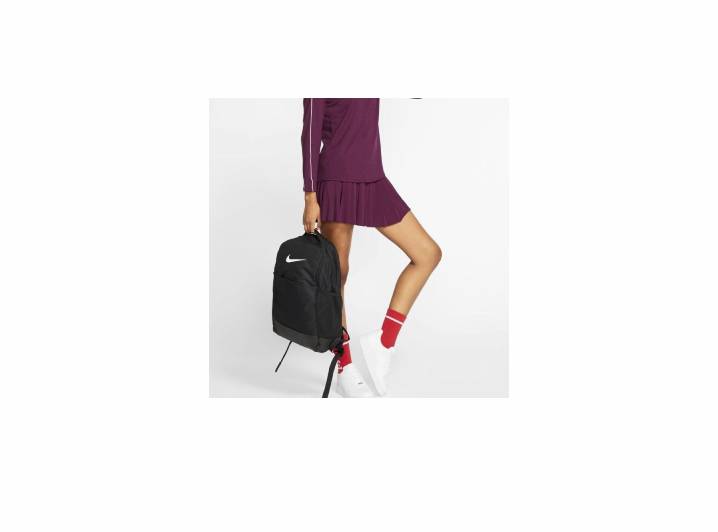 Nike Basic Style: Унисекс-рюкзак из полиэстера, чёрный — изображение 2