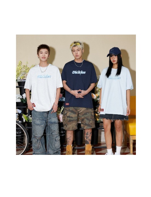 Dickies: Футболка с вышивкой в американском ретро-стиле — изображение 4