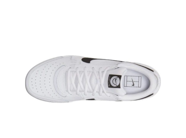 Nike Court Lite 3: Мужские низкие теннисные кроссовки в сером цвете — изображение 4