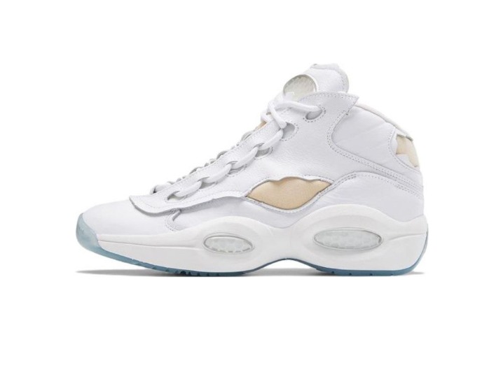 Maison Margiela x Reebok Question Mid «Memory Of»: Белые высокие ретро-баскетбольные кроссовки