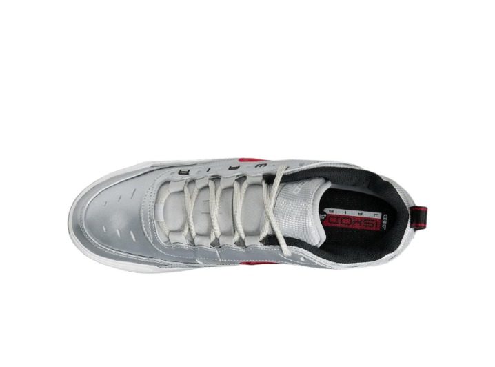 Nike Air Max Ishod "Silver Bullet": Мужские низкие скейт-кроссовки в серебристом цвете — изображение 3