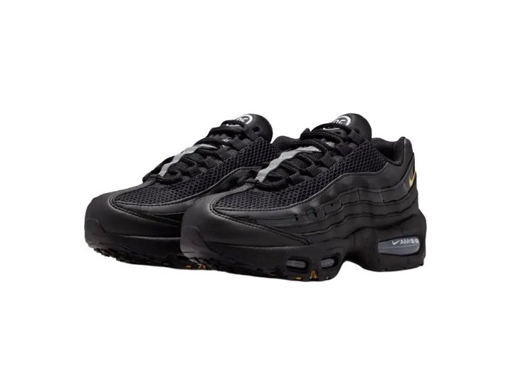 Nike Air Max 95: Унисекс-кроссовки в чёрном цвете — изображение 5