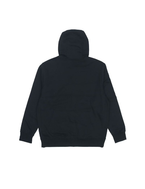 Nike Sportswear Club Fleece: Мужская куртка на молнии с капюшоном и вышитым логотипом, чёрная — изображение 4