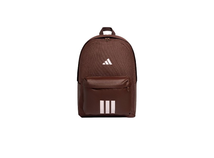 adidas: Унисекс-рюкзак 25,9 л, тёмно-коричневый с красным