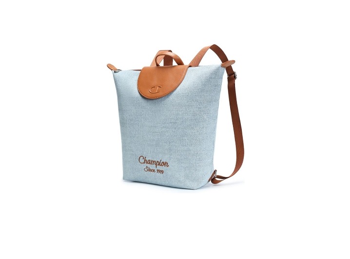 Champion Bangs Backpack EC SS26: Унисекс-рюкзак в денимно-синем цвете — изображение 4